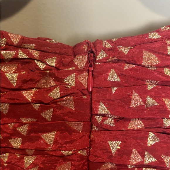 NWT ✨ By Anthropologie Short-Sleeve Ruffled Mini Dress - Picture 8 of 11